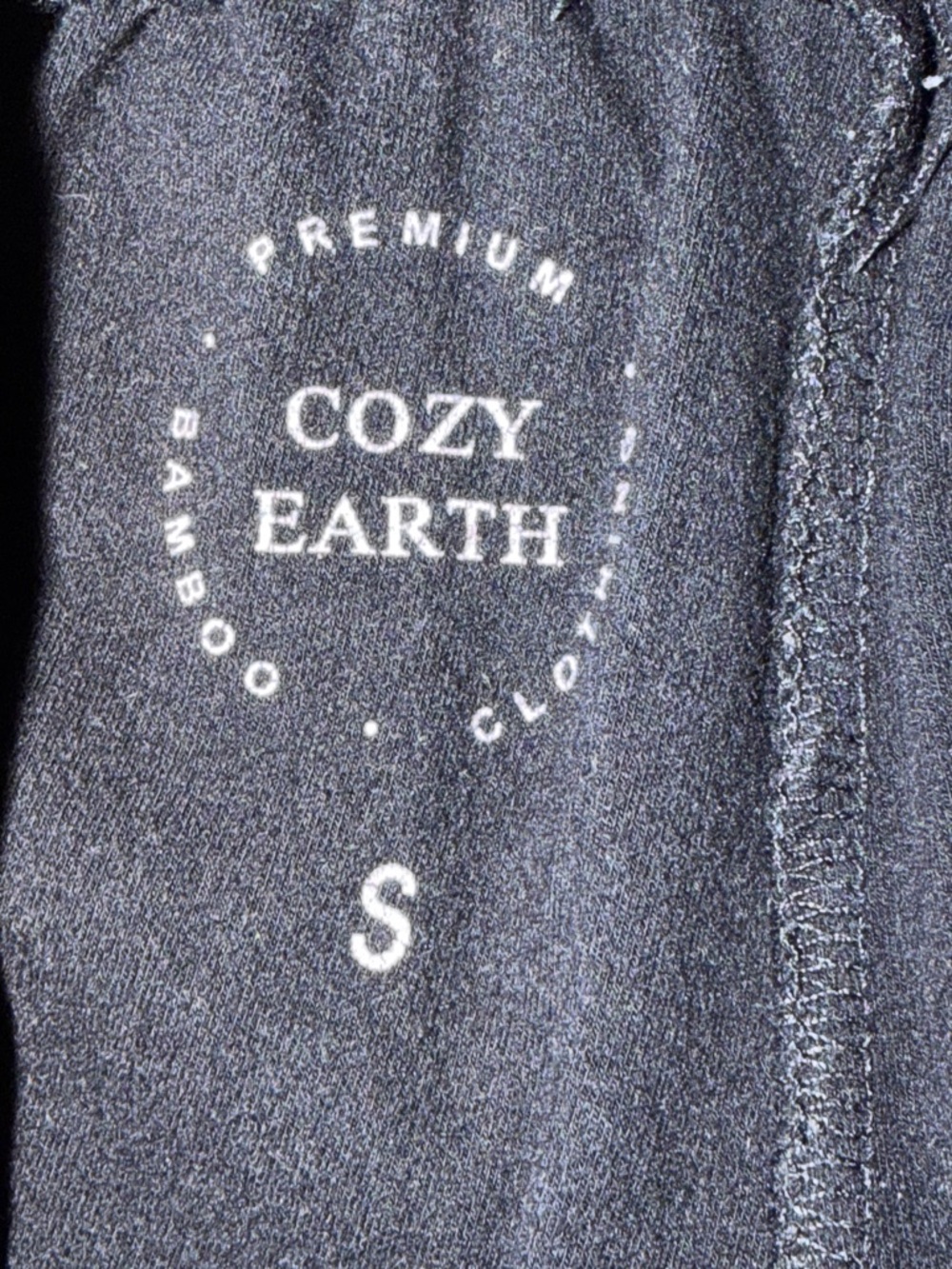 Cozy Earth Black Drawstring Jogger Pants Small - Picture 9 of 9